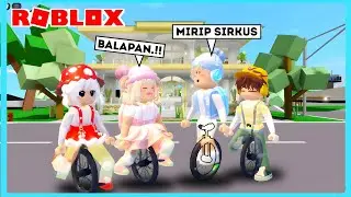 Bang Boy Dan Caca Balapan Sepeda Sirkus Di Roblox Brookhaven ft @Shasyaalala