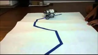 Line Following Lego's EV3 with LeJOS, through Scratch.