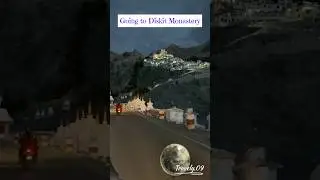 Going to Diskit Monastery🤩 #travel #youtube #youtubeshorts #shorts #trending #diskitmonastery