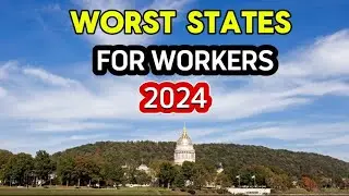 Top 10 Worst States for Workers in the United States in 2024