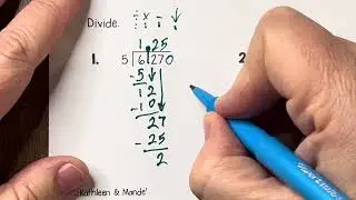 Divide Decimals by Whole Number   remainders