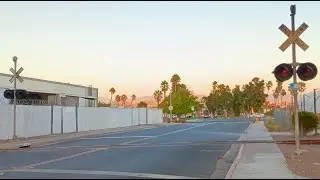 Sleeping Bypass #railroadcrossing Signals In El Cajon (Fesler St & Marshall Ave)