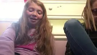 Teaching my friend how to use the Alpha Loom