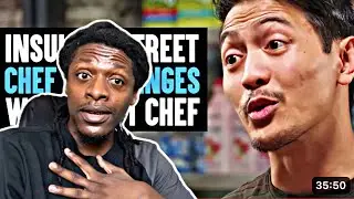 KEWONIS CB REACTS TO INSULTED STREET CHEF CHALLENGES WORLD'S #1 CHEF