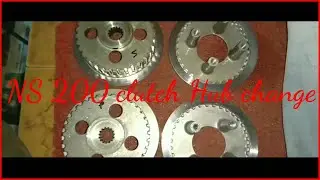 NS 200 clutch hub change