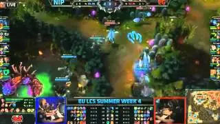 NIP Bjergsen Kassadin VS EG Highlights   EU LCS W4D2 Summer 2013 MUST SEE