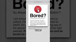Bored and not sure what to do with yourself? This website provides endless hours of mind-numbing fun