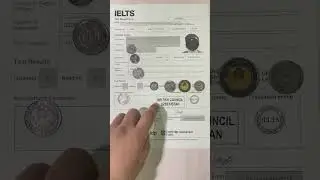 Результат IELTS #ielts #шорты