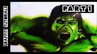 How to Spray Paint on Canvas (Part 1) | Graffiti Tutorial