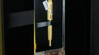 Cross peerless 125 heavy 23 carat gold plated fountain pen