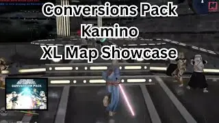 First Time Battlefront 2 Mods! Conversion Pack Kamino XL Map CW 1080p #starwarsbattlefront2