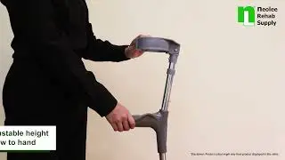 How to use Elbow Crutches | Forearm Crutches