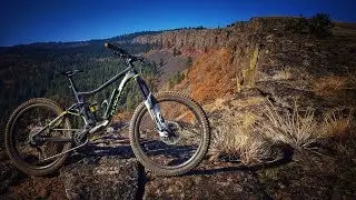 Coyote wall mtb trail, White Salmon, WA - full run