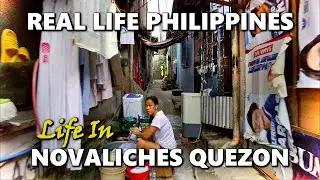 WALKING SAUYO NOVALICHES QUEZON CITY | NEVER SEEN CITY LIFE REALITY [4K]