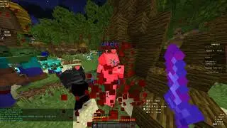 [Legend] Minecraft Hypixel VampireZ Part8 NightTeaParty [VS 4Gods Tree house]