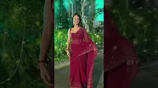 Out of 10 kitne rating doge? ❤️👀#saree #indianwedding #ashortaday
