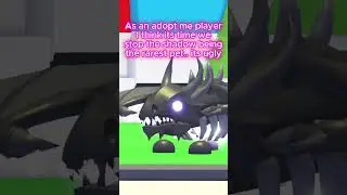 Should the shadow dragon be the rarest pet? #adoptme #robloxshorts #roblox