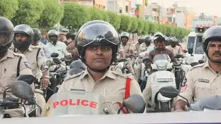 Helmet Awareness Program Conducted by Vijayawada Police | DCP Hari Krishna #helmet | Ap Smart News
