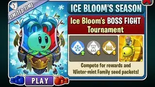 Plants vs. Zombies 2: BattleZ - Ice Bloom's Boss Fight Tournament!! | No. #896