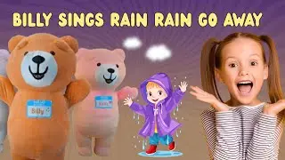 Billy Sings Rain Rain Go Away 🌧️ | Baby Bear Band
