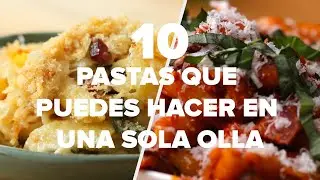 10 Pastas Que Puedes Hacer En Una Sola Olla