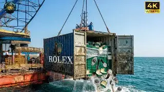 Finding and Opening $345,000,000 Rolex Treasure Recovered From the Ocean Floor