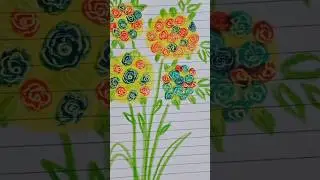 Easy beautiful rose flower 🌹😱#shortsvideo #ros&egrave; #tranding #colorful #youtubeshorts