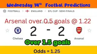 Top Football Predictions Today 14th January 2026/ Best Tips and Correct scores