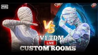 TDM 1V1 WITH SUBSCRIBERS🔥II BGMI CUSTOM ROOMS with AGSislive🔥💥 II WOW MODE BGMI😱 || BGMI SHORTS LIVE