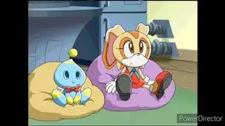 Cutest Cream the Rabbit moment