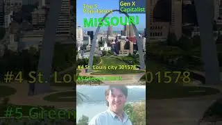 Top 5 Highest population areas MISSOURI Investing in Real Estate.