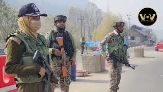 Ganderbal Police Conducts 'Naka Checking' at 40 Locations Across the District