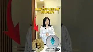 You can Buy property with Bitcoin & Ethereum in Dubai. #youtubeshorts #crypto #dubaicrypto #mydubai