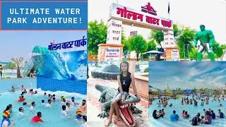 Golden Waterpark Khatu Shyam Latest Video September  2024 !! water park in khatu shyam ji !only 400