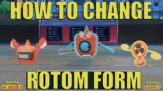 How to Change Rotom Forms in Pokemon Scarlet and Violet