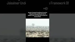 Exercise 'Akhand Prahar' In Jaisalmer 🔥🚩