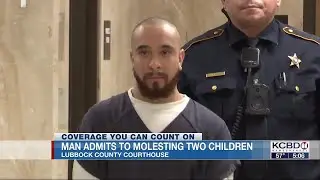 Anthony Barbosa pleads guilty to molesting two children