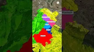 Geography of Punjab: Land of Five Rivers #Punjab #Geography #UPPSCWallah #Shorts