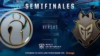 INVICTUS GAMING VS G2 | MAPA 2 | SEMIFINALES WORLDS  | LEAGUE OF LEGENDS WORLDS (2018)