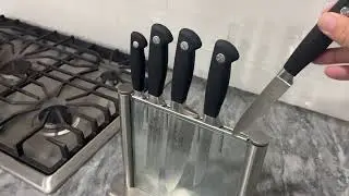 Mercer Culinary M20000 Genesis 6 Piece Forged Knife Block Set Review, I love everything about these