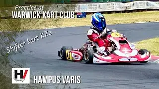 KZ2 - Practice in shifter kart (Warwick Kart Club)