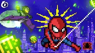 Spider Man: Green Goblin Chase Remake (Sprite Animation)