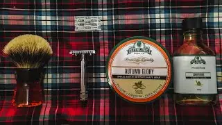 #NoShaveNovember SOTD #58 : STIRLING SOAP Co. Autumn Glory - STIRLING SOAP Co. Coniferous AS