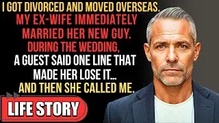 My Ex-Wife Remarried Right After Our Divorce—A “Polite” Wedding Toast Line Made Her SNAP. She Called