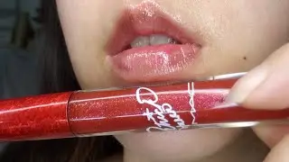 MAC x Patrick Starrr Dazzleglass Lipgloss - Ride My Sleigh  Application