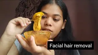 Testing Viral Besan Remady For Facial Hair at home... Does it work ? ✅