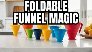 Silicone funnels: a kitchen must-have