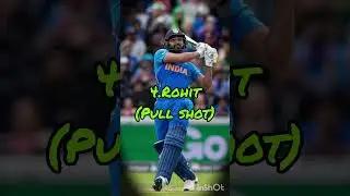 🔥 Cricketers and their Iconic Shots🔥 #shorts #cricket