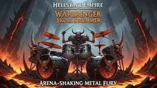 ⚡ Best Music HELLSTAGE EMPIRE 🔥 Warbringer Skull Drummer 🎧 Arena-Shaking Metal Fury