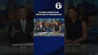 TD Bank unveiled the first-ever dog ATM at its South Philadelphia location for four-legged customers